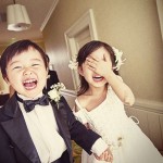 niños boda